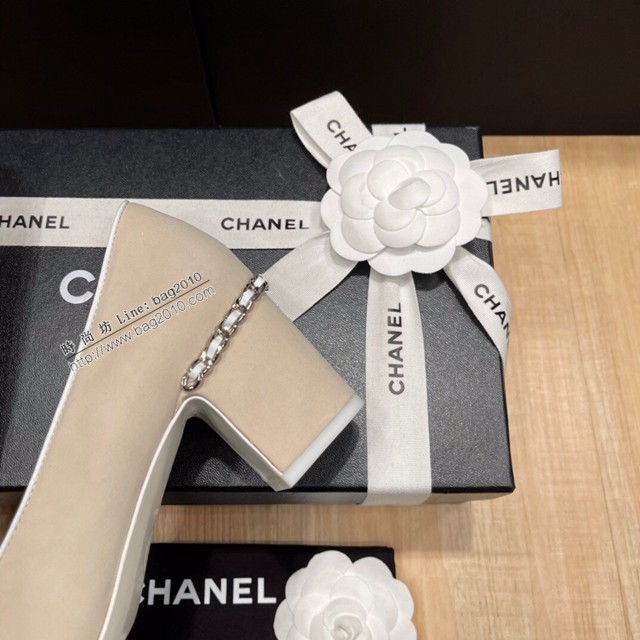 Chanel香奈兒頂級版本磨砂絲綢牛皮小香新款彩色糖果系列單鞋 dx2716